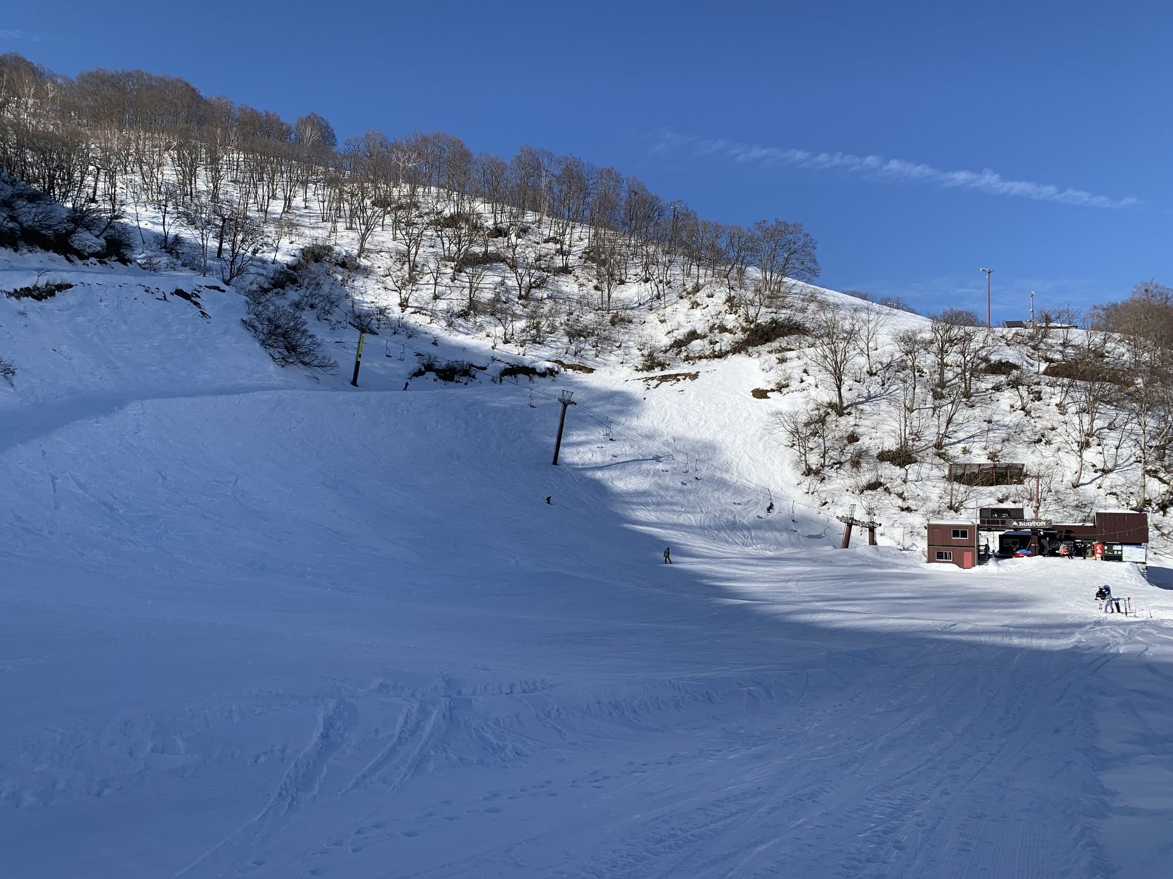 Seki Onsen Ski Resort slope in February